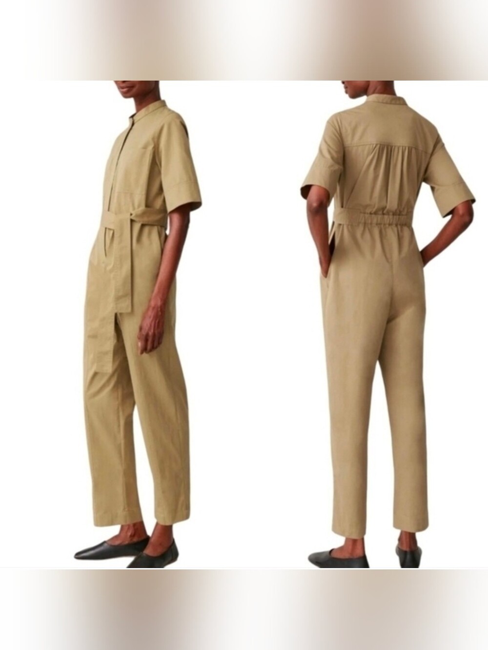 COS Tan Jumpsuit